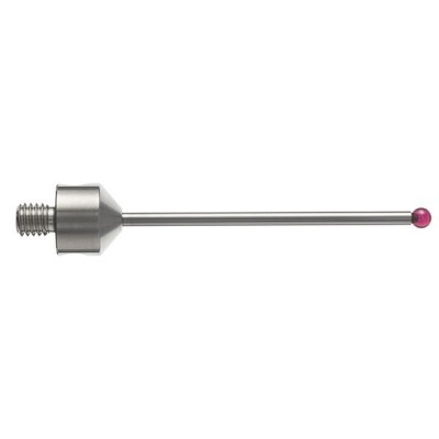 Kulka rubinowa M5, trzon z węglika wolframu, śr. 3 mm, dł. 50 mm, efektywna długość robocza 41 mm