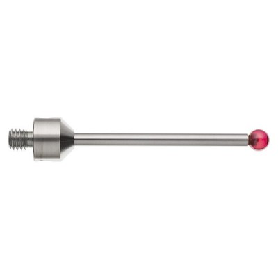 Kulka rubinowa M5, trzon z węglika wolframu, śr. 5 mm, dł. 50 mm