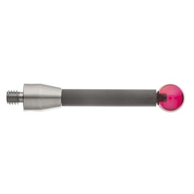 Kulka rubinowa M5, trzon z włókna węglowego, śr. 10 mm, dł. 50 mm, efektywna długość robocza 44,5 mm