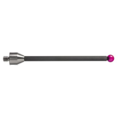Kulka rubinowa M5, trzon z włókna węglowego, śr. 8 mm, dł. 75 mm, efektywna długość robocza 64,5 mm