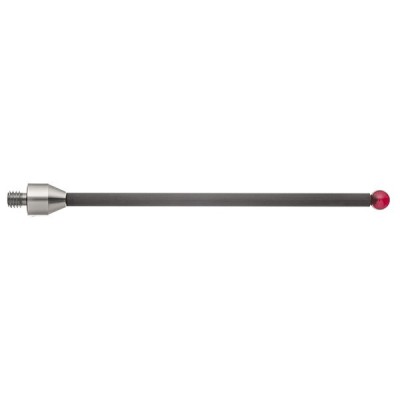 Kulka rubinowa M5, trzon z włókna węglowego, śr. 6 mm, dł. 100 mm, efektywna długość robocza 90,1 mm